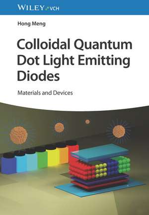 Colloidal Quantum Dot Light Emitting Diodes – Materials and Devices de H Meng