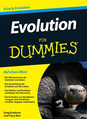 Evolution f&uuml;r Dummies de Greg Krukonis