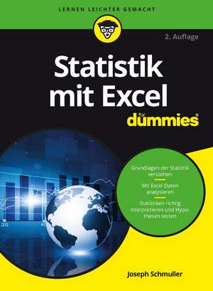 Statistik mit Excel für Dummies 2e de J Schmuller