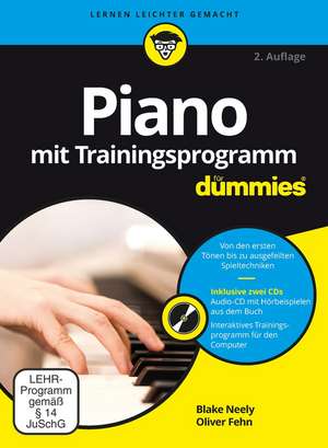Piano mit Trainingsprogramm für Dummies de Blake Neely