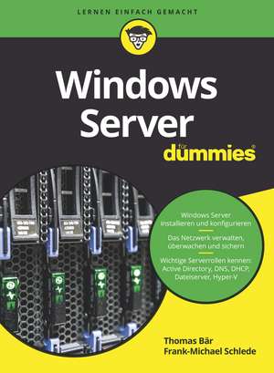 Windows Server für Dummies de T Bär