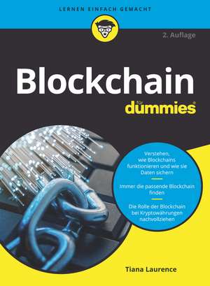 Blockchain für Dummies 2e de T Laurence