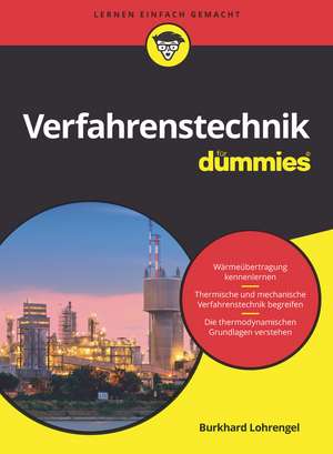 Verfahrenstechnik für Dummies de B Lohrengel