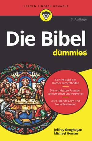 Die Bibel für Dummies 3e de J Geoghegan