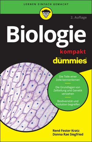 Biologie kompakt für Dummies 2e de R Kratz