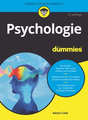 Psychologie für Dummies 5e de A Cash