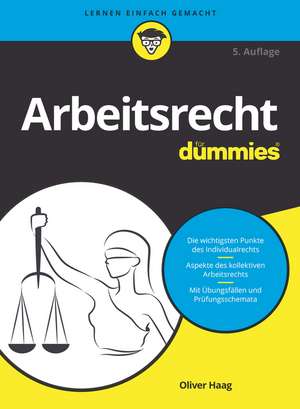 Arbeitsrecht für Dummies 5e de O Haag