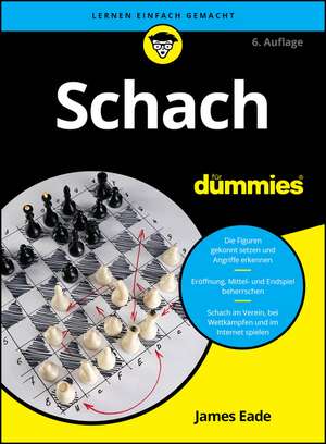 Schach für Dummies de James Eade