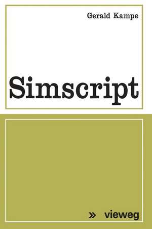 Simscript de Gerald Kampe