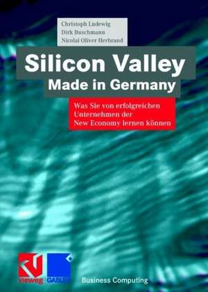 Silicon Valley Made in Germany: Was Sie von erfolgreichen Unternehmen der New Economy lernen können de Christoph Ludewig