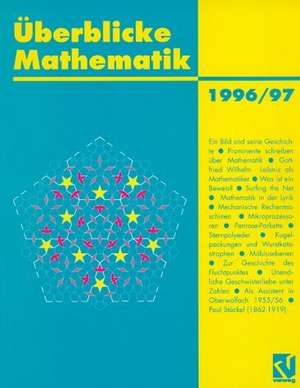 Überblicke Mathematik 1996/97 de Albrecht Beutelspacher