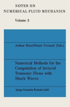 Numerical Methods for the Computation of Inviscid Transonic Flows with Shock Waves: A GAMM Workshop de Arthur Rizzi