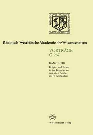 Geisteswissenschaften: Vorträge · G 267 de Hans Rothe