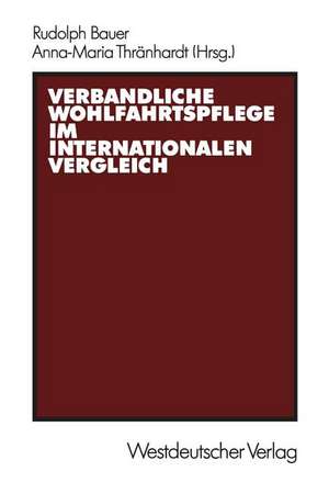 Verbandliche Wohlfahrtspflege im internationalen Vergleich de Rudolph Bauer