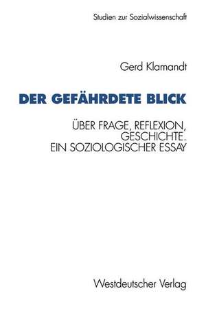 Der gefährdete Blick: Über Frage, Reflexion, Geschichte. Ein soziologischer Essay de Gerd Klamandt