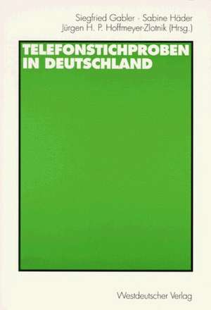 Telefonstichproben in Deutschland de Siegfried Gabler