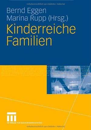 Kinderreiche Familien de Bernd Eggen