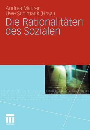 Die Rationalitäten des Sozialen de Andrea Maurer