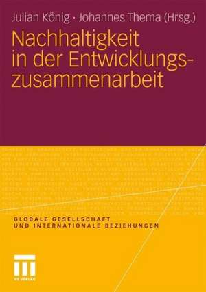 Nachhaltigkeit in der Entwicklungszusammenarbeit de Julian König