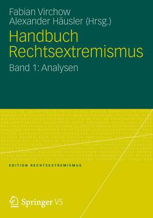 Handbuch Rechtsextremismus de Fabian Virchow