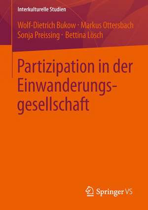 Partizipation in der Einwanderungsgesellschaft de Wolf-Dietrich Bukow