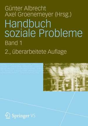 Handbuch soziale Probleme de Günter Albrecht