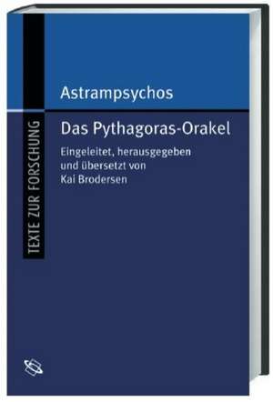 Das Pythagoras-Orakel de Kai Brodersen