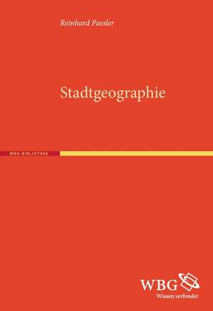 Stadtgeographie de Reinhard Paesler