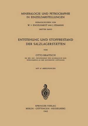 Entstehung und Stoffbestand der Salzlagerstätten de Otto Braitsch