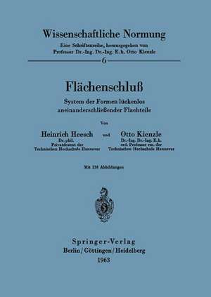 Flächenschluß: System der Formen lückenlos aneinanderschließender Flachteile de H. Heesch