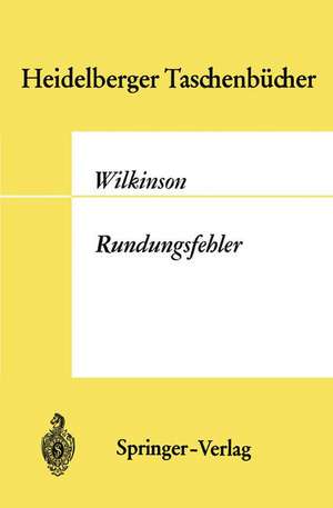 Rundungsfehler de J. H. Wilkinson