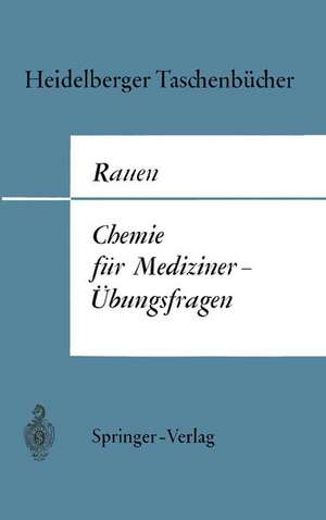 Chemie für Mediziner—Übungsfragen de Hermann M. Rauen