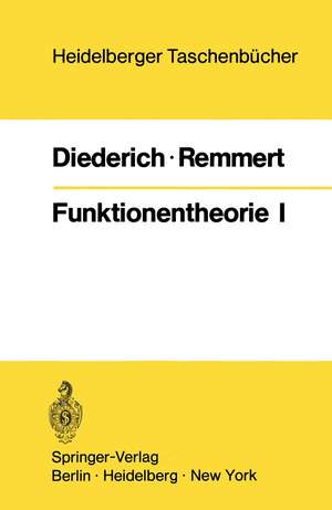 Funktionentheorie I de K. Diederich