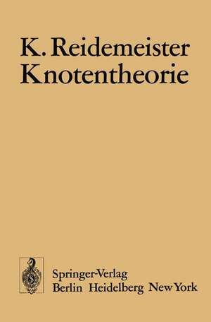 Knotentheorie de K. Reidemeister