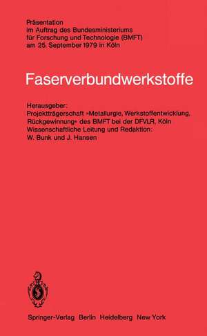 Faserverbundwerkstoffe de W. Bunk