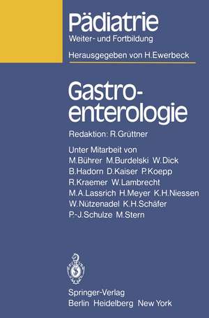 Gastroenterologie de R. Grüttner