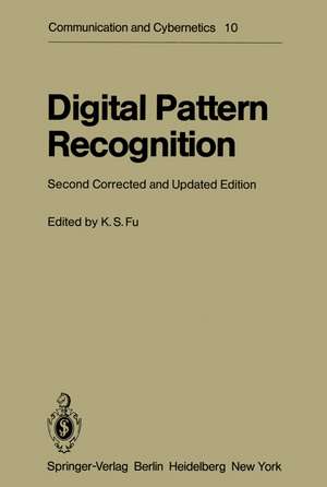 Digital Pattern Recognition de K. S. Fu