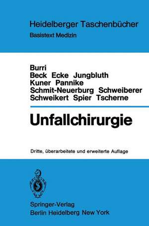 Unfallchirurgie de E. Diezemann