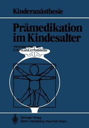 Prämedikation im Kindesalter de U. Bauer-Miettinen