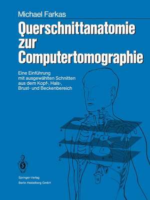 Querschnittanatomie zur Computertomographie: Eine Einführung mit ausgewählten Schnitten aus dem Kopf-, Hals-, Brust- und Beckenbereich. Ein Lernprogramm de Stefan Kubik