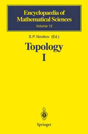 Topology I: General Survey de S.P. Novikov