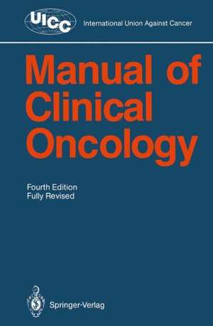 Manual of Clinical Oncology de Charles D. Sherman