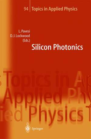 Silicon Photonics de Lorenzo Pavesi