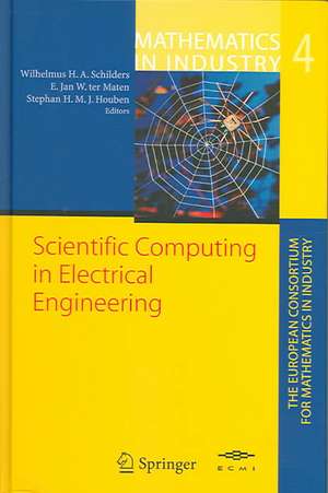 Scientific Computing in Electrical Engineering: Proceedings of the SCEE-2002 Conference held in Eindhoven de Wilhelmus H. Schilders