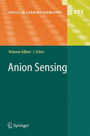 Anion Sensing de Ivan Stibor