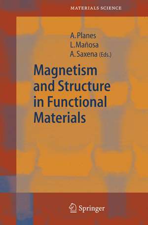 Magnetism and Structure in Functional Materials de Antoni Planes