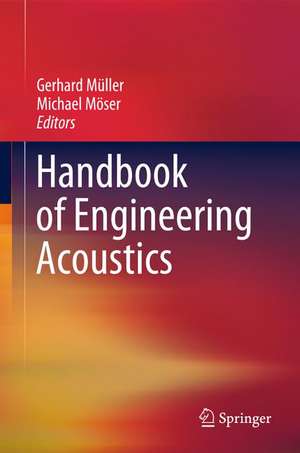 Handbook of Engineering Acoustics de Gerhard Müller