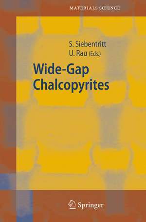 Wide-Gap Chalcopyrites de Susanne Siebentritt