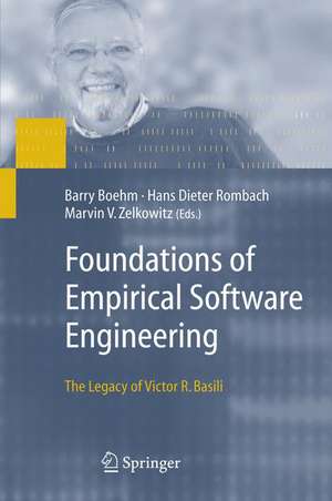 Foundations of Empirical Software Engineering: The Legacy of Victor R. Basili de Barry Boehm