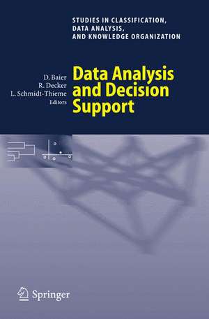 Data Analysis and Decision Support de Daniel Baier